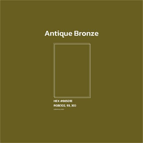 About Antique Bronze - Color codes, similar colors and paints - colorxs.com