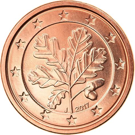 One Euro Cent 2017, Coin from Germany - Online Coin Club