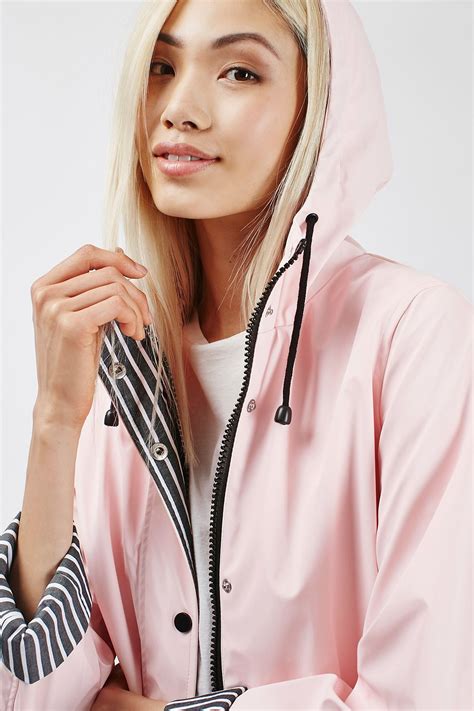 PETITE Rain Mac | Topshop | Topshop outfit, Rain jacket, Topshop