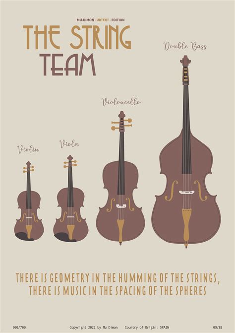 The String Team Classic Music Poster, Music Wall Art, Musicians ...