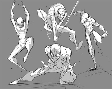 Hi I'm a blog. | Spiderman drawing, Art reference poses, Art reference