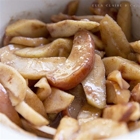 Slow Cooking Apples at Mary Wilber blog
