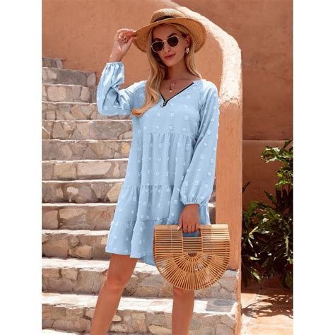 HHH 2022 Women's Spring Clothing V-neck Zipper Jacquard Fur Ball Long ...