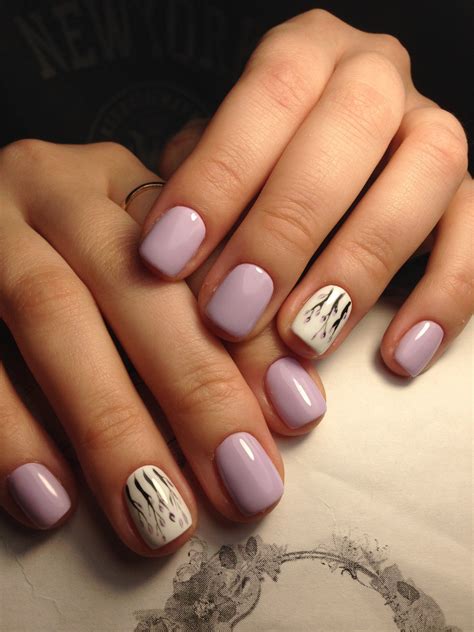 Маникюр на очень короткие ногти (49 фото)