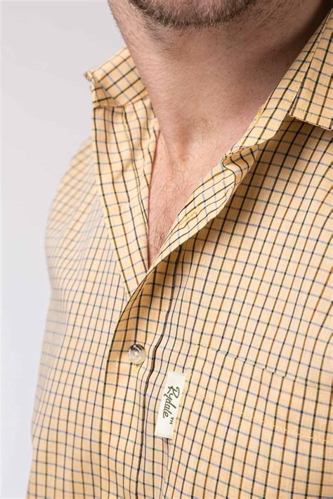 Mens Short Sleeved Check Shirts UK | Checked Shirts | Rydale