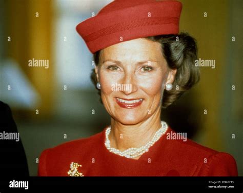 Queen Sonja of Norway during visit to Sweden and official State visit ...