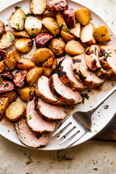 Roast Pork Tenderloin with Potatoes | Easy Weeknight Recipes