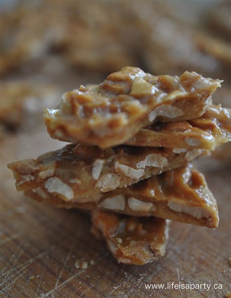 Homemade Nut Brittle With Cashews and Coconut Recipe - The Homestead ...