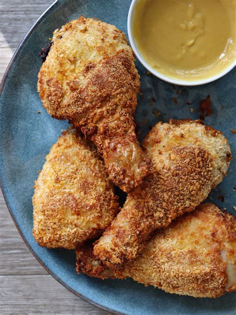 Panko Chicken Drumsticks In The Air Fryer - Table of Laughter