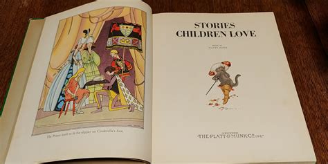 Stories Children Love by Watty Piper - 1933 Edition - First Edition ...