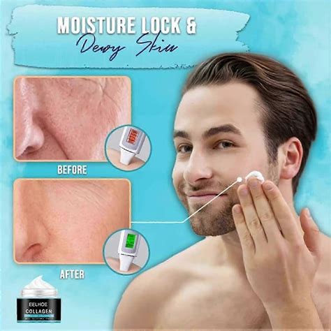 Collagen Men's Anti-aging Wrinkle Cream, 50g Men's Face Moisturizer ...