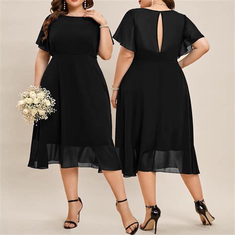 Long Black Casual Dresses