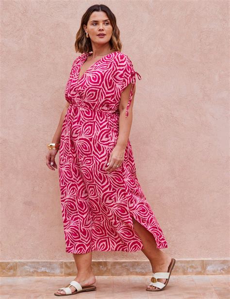 Midi Wrap Dresses at M&S