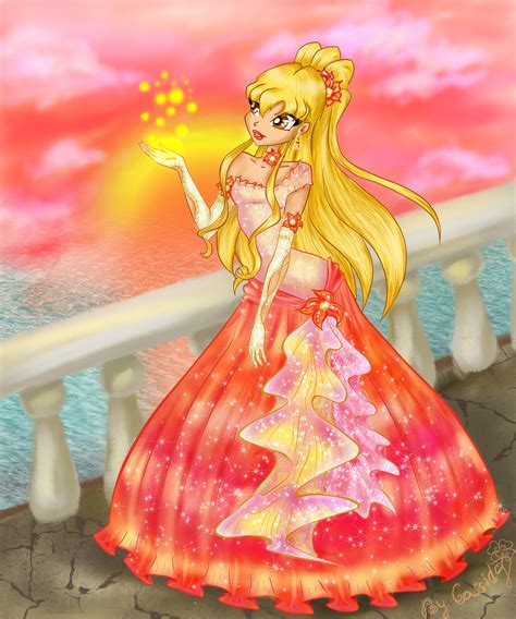 Winx Club Stella Wedding Dress