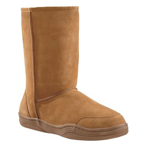 Guide Gear Men's 10" Boot Slippers Chestnut 8D (Medium) - Walmart.com