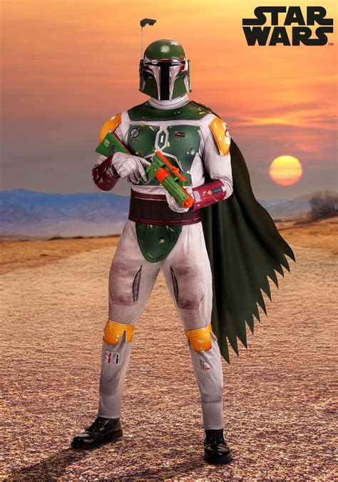 Deluxe Star Wars Men's Boba Fett Costume | Star Wars Costumes