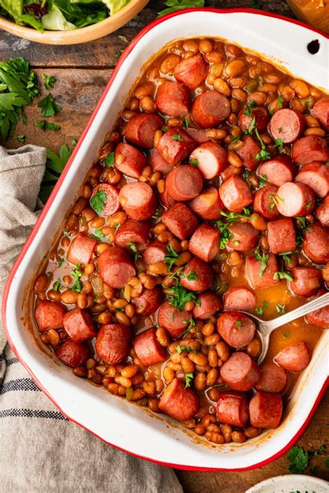 Old-Fashioned Franks and Beans Recipe