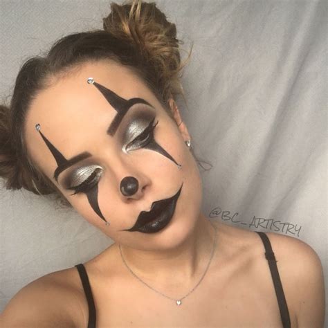 Simple #clown makeup for this Halloween all Palette #2 | Halloween ...