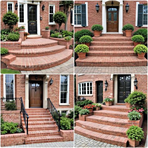 15 Creative Ideas for Brick Front Porch Steps