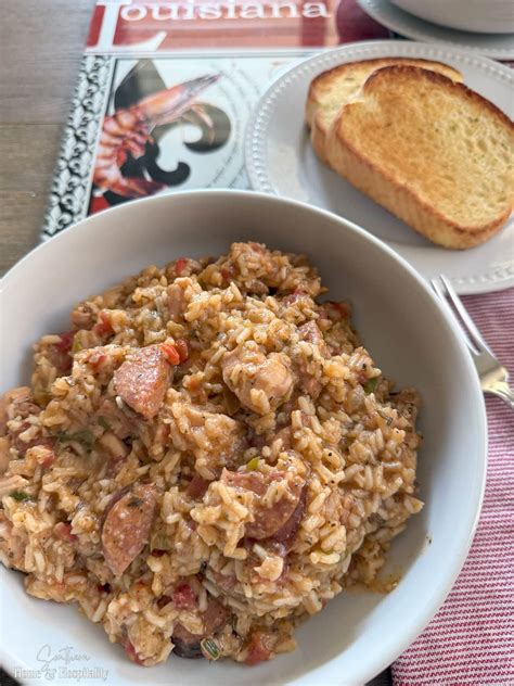 Easy One Pot Cajun Chicken and Sausage Jambalaya