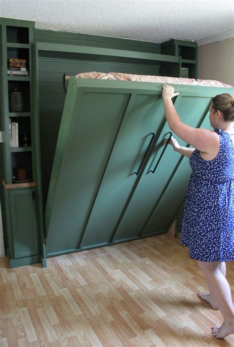 DIY Murphy bed | How to build a DIY wall bed with free instructions ...