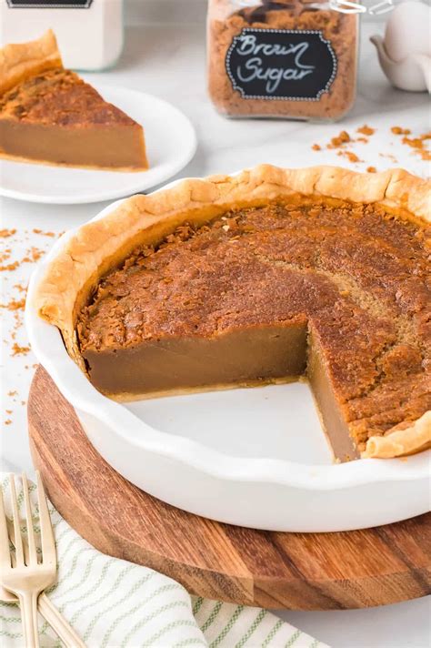 Sugar Pie - Bubbling brown sugar, vanilla, and cream will take you back ...