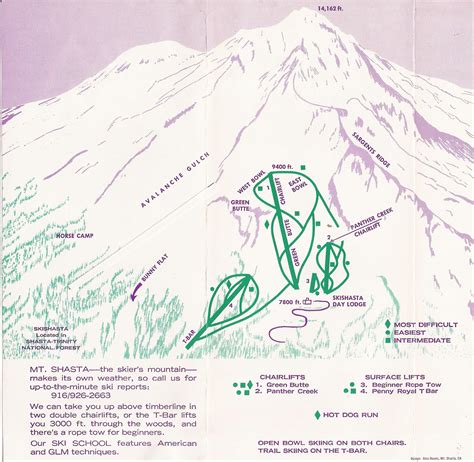 Mt. Shasta Ski Bowl - SkiMap.org
