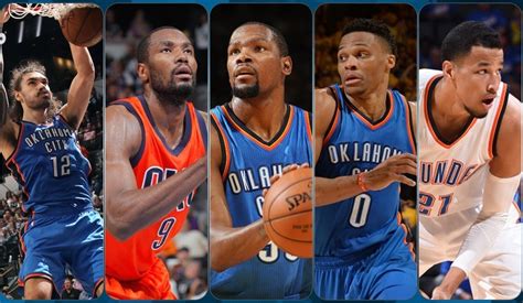Thunder Starting Lineup Built Through the Draft | Oklahoma City Thunder