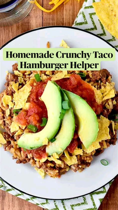 Hamburger Helper Crunchy Taco