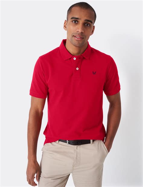 Men’s Red Polo Shirts at M&S