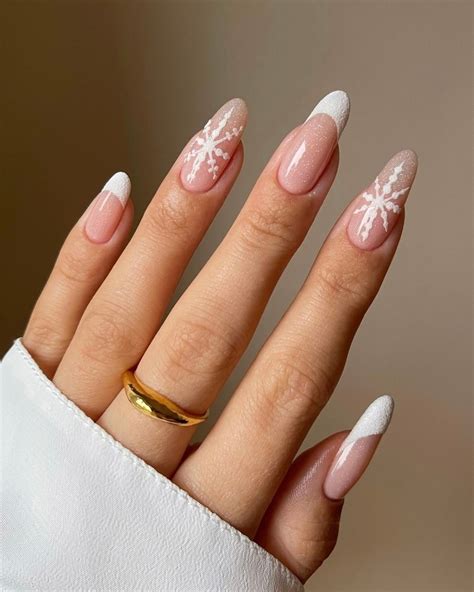 Snowflake Nails for Winter 2024: 41+ Top Designs You’ll Want to Try!