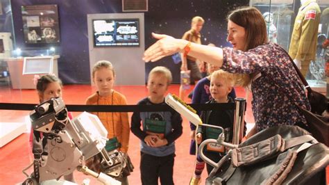 Экскурсия для детей 5 - 6 лет в музее Космонавтики (Москва)