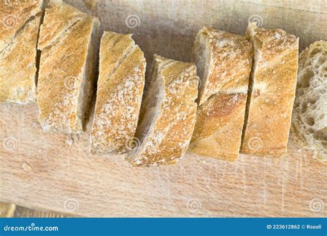 Two Pieces Of Bread Isolated On White Stock Photography | CartoonDealer ...