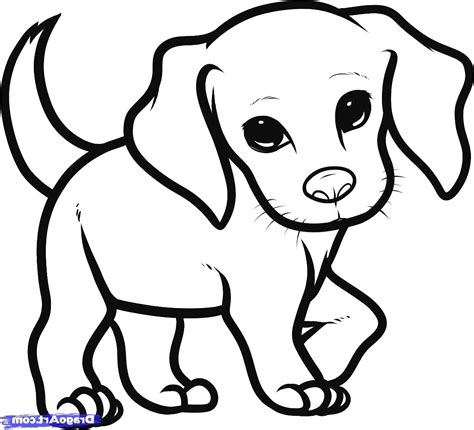 Cute Drawing Of A Puppy at PaintingValley.com | Explore collection of ...