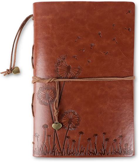 COLOFALLA Leather Journal Refillable Notebook Leather Notebook Vintage ...
