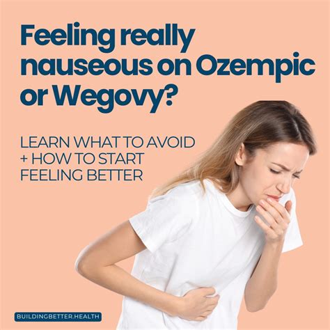 Ozempic and Nausea: Tips to Avoid It or Get Relief - Building Better Health