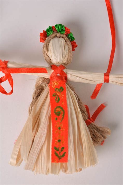 Купить Игрушка из соломы хэнд мэйд славянский оберег куклы из соломы ...