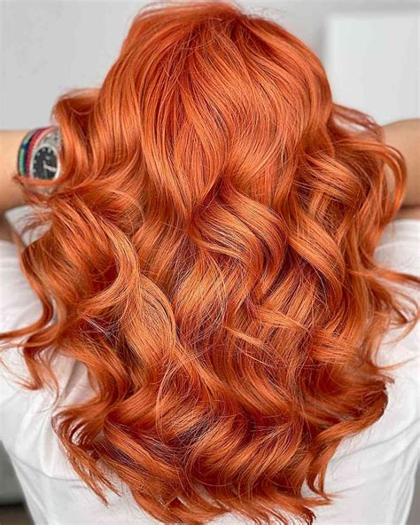 Copper Red Hair Color Chart
