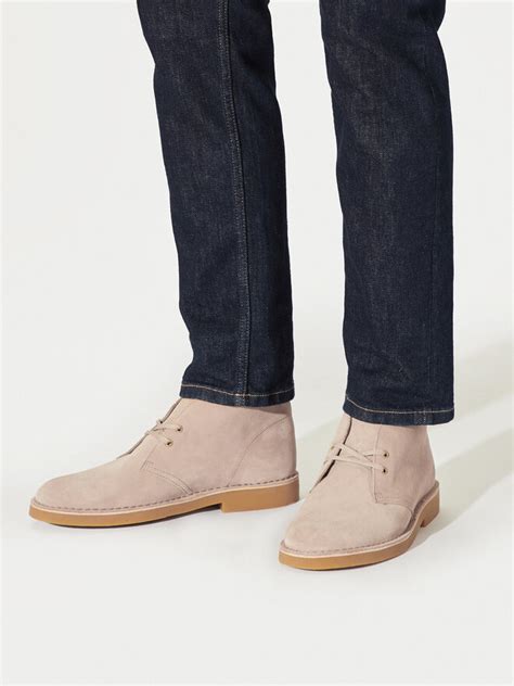 Clarks Desert EVO Boot In Cola Brown Suede - 11