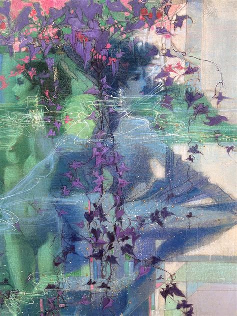 Bob Peak - Summer into Spring - Nude Female Art Nouveau Fantasy