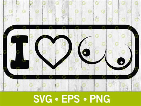 I Love Boobs Decal Svg Boobs Svg Tits Svg Boobies Svg - Etsy Australia