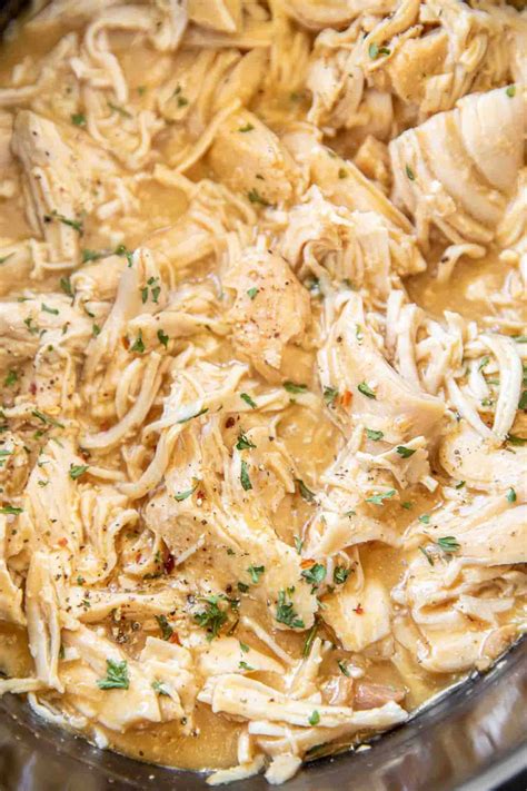 Slow Cooker Shredded Turkey And Gravy at Lucy Dean blog