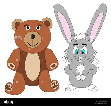 Bear and rabbit hi-res stock photography and images - Alamy