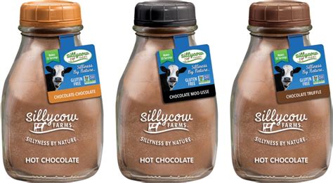 Amazon.com: Silly Cow Farms Sampler Pack of Hot Chocolate 16.9oz Glass ...