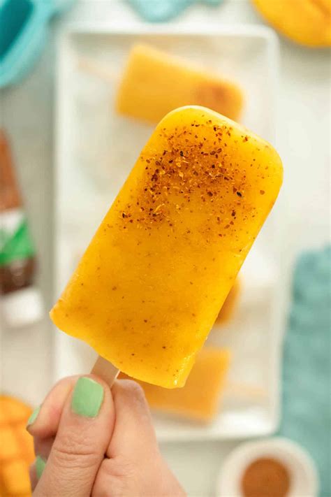 Mango Tajin Popsicles