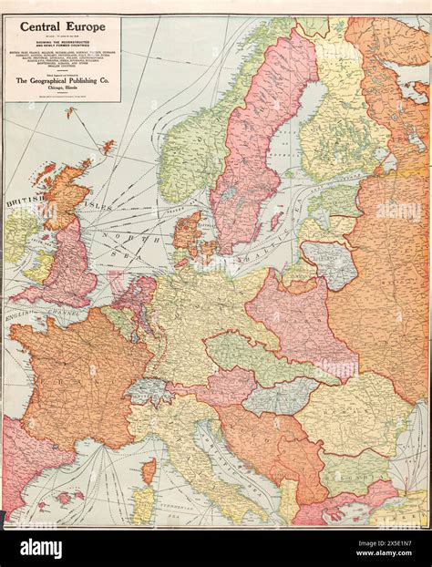 Belgium post war map hi-res stock photography and images - Alamy