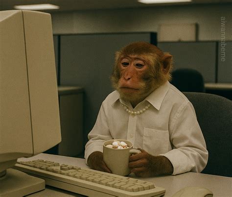 Maiven | Digital Artist on Instagram: "This monkey didn't evolve to ...