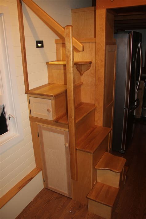 How To Build Tiny House Stairs With Storage at Belinda Morrison blog