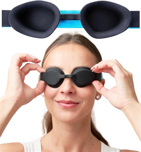 Amazon.com: MyHalos® Moisture Chamber Glasses for Dry Eyes - Sleep Mask ...