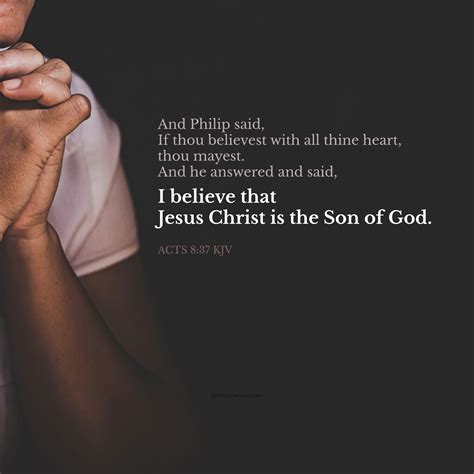 Acts 8:37 (Jesus Christ is the Son of God) (Daily Devotions) - Daily ...